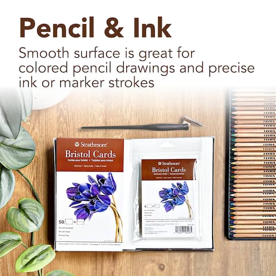 Strathmore® 400 Series Bristol Cards & Envelopes Set